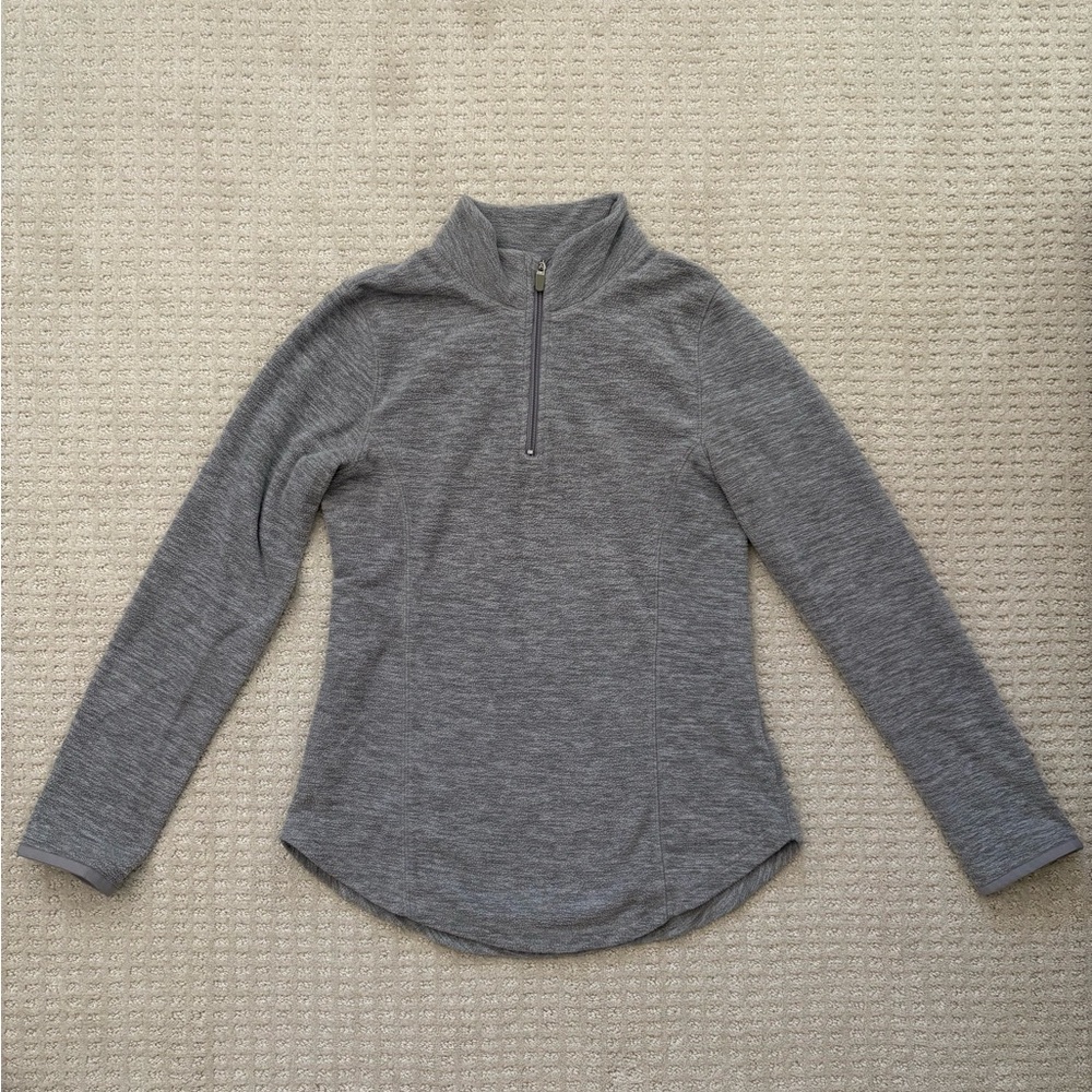 Almost Famous Gray Quarter-Zip Sweatshirt